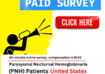 "PNH Patients in the U.S.: Earn $150 for a 40-Minute Online Survey!"